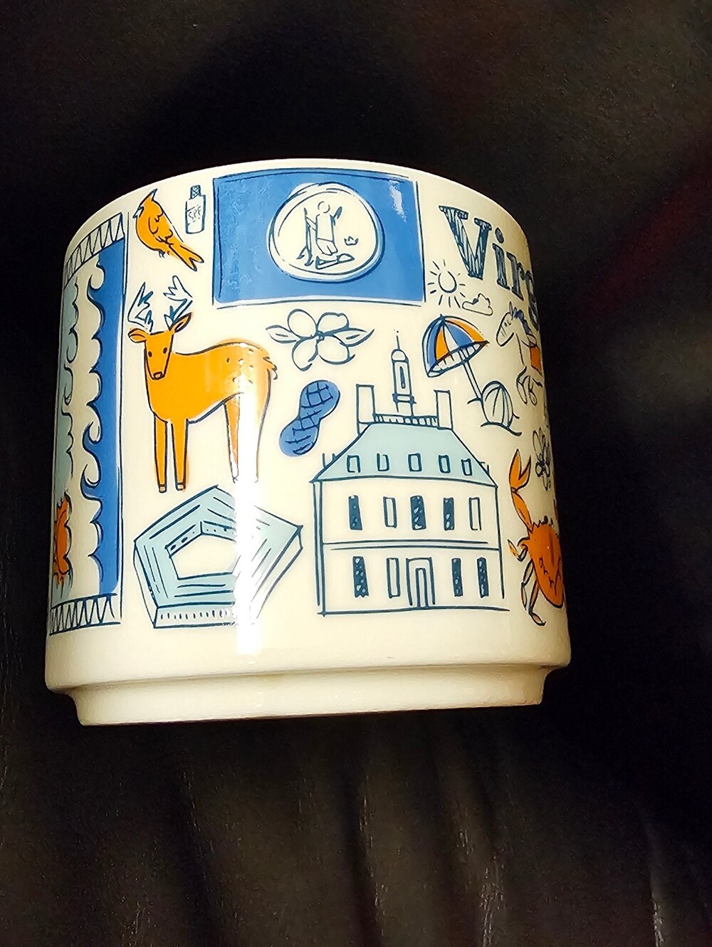 Starbucks Virginia 2018 Been There Series Collection Ceramic Coffee Mug 14oz EUC - Picture 8 of 12